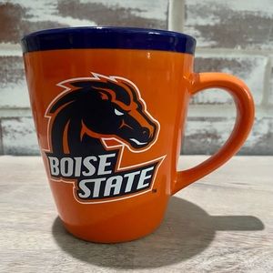 BOISE STATE University Orange & Blue 14 oz Coffee Cup/Mug Buster Bronco RFSJ